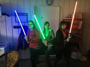 No service goal is to big for Jedi Knights and QIDPs Liz, Tiffany, and Debra!